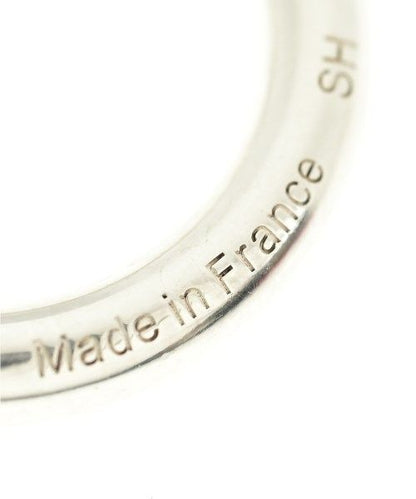 Hermes Bracelet Bangle Silver — view 7