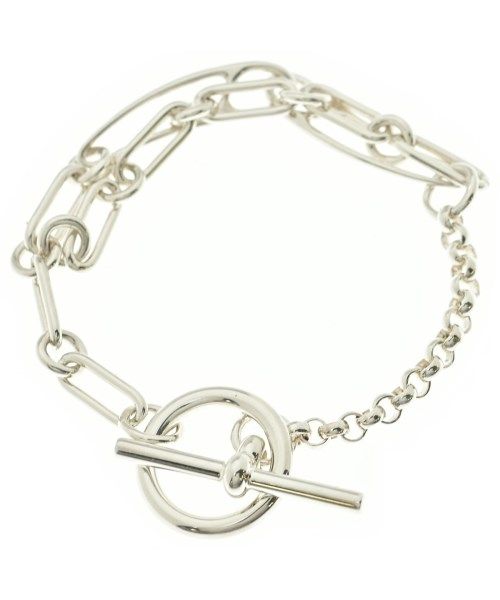 Hermes Bracelet Bangle Silver — view 3