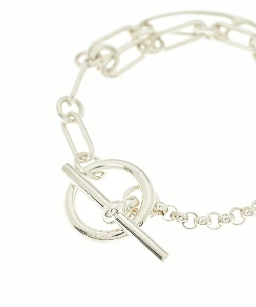 Hermes Bracelet Bangle Silver — view 5
