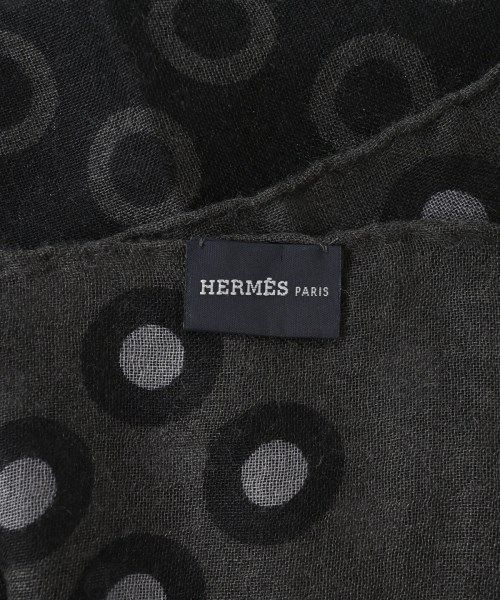 Hermes Bandana Scarf Black — view 5