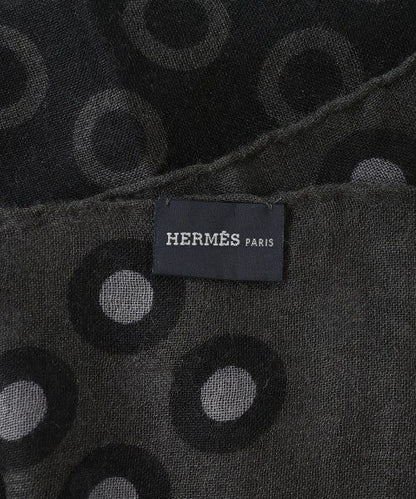 Hermes Bandana Scarf Black — view 5