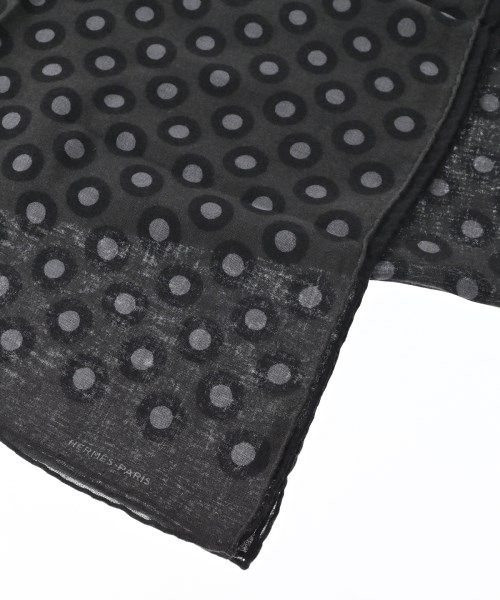 Hermes Bandana Scarf Black — view 3
