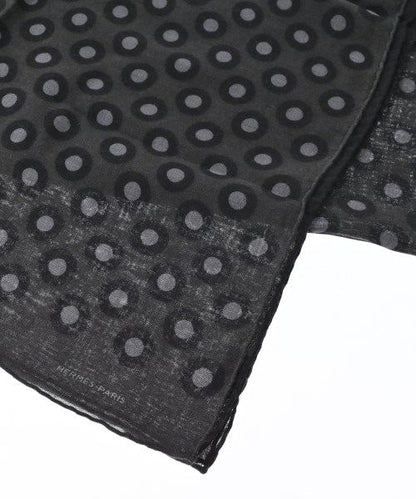 Hermes Bandana Scarf Black — view 3
