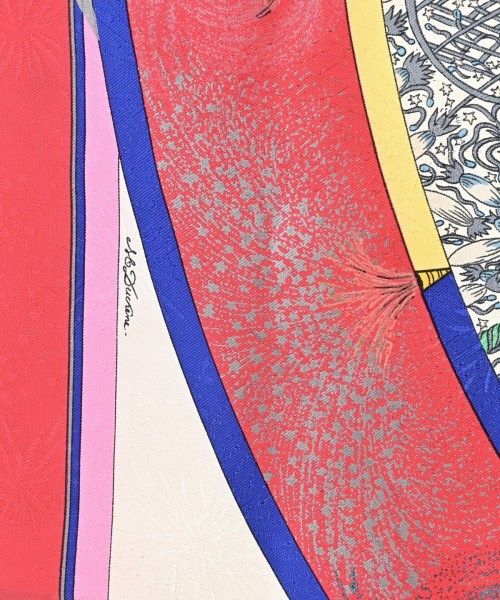 Hermes Bandana Scarf Red — view 3