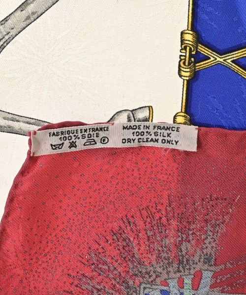 Hermes Bandana Scarf Red — view 6