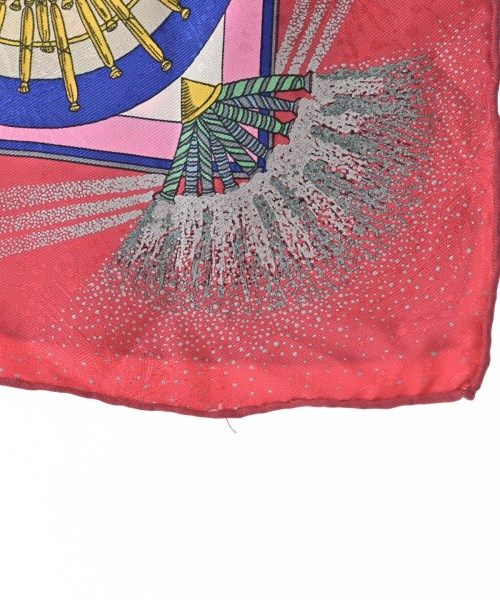 Hermes Bandana Scarf Red — view 5