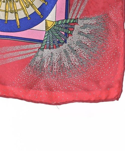 Hermes Bandana Scarf Red — view 5