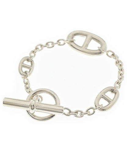 Hermes Bracelet Bangle Silver