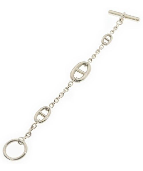 Hermes Bracelet Bangle Silver — view 3