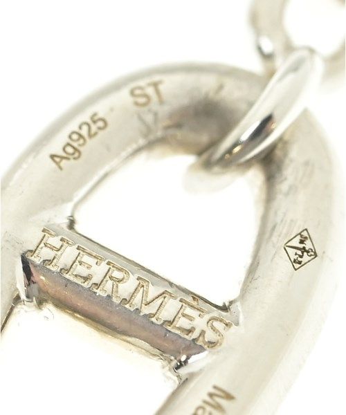 Hermes Bracelet Bangle Silver — view 4