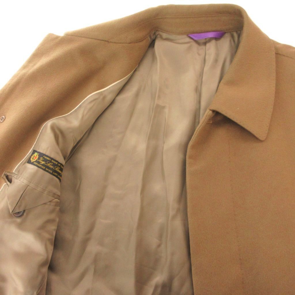 Loro Piana Paul Smith Collection Stainless Steel Coat Cashmere Blend Fabric L — view 4