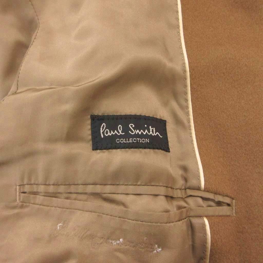 Loro Piana Paul Smith Collection Stainless Steel Coat Cashmere Blend Fabric L — view 6