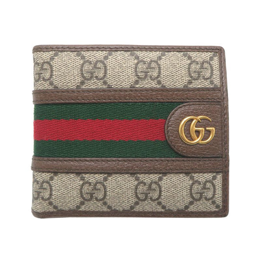 Gucci Bifold Wallet Beige
