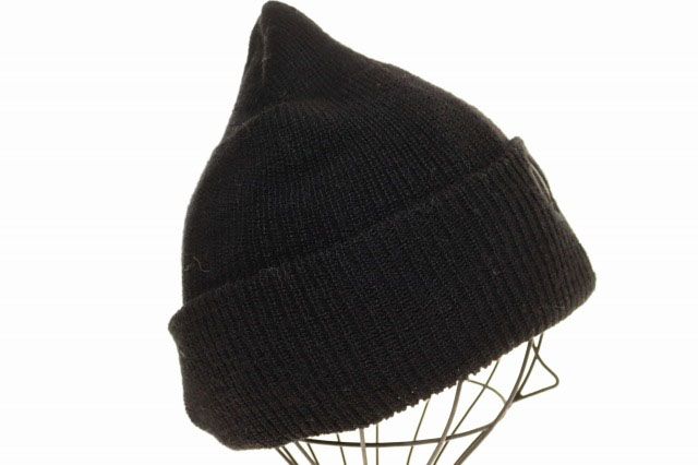 Chrome Hearts CH Logo Embroidery Beanie Black CH Knit Hat — view 5