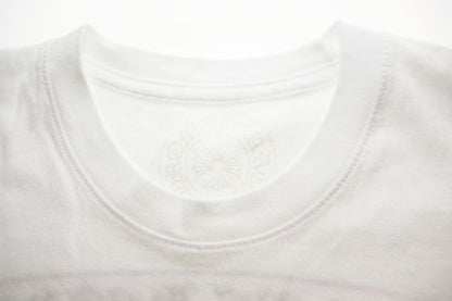 Chrome Hearts Scroll Label S Tee White S T-Shirt Short Sleeve — view 6