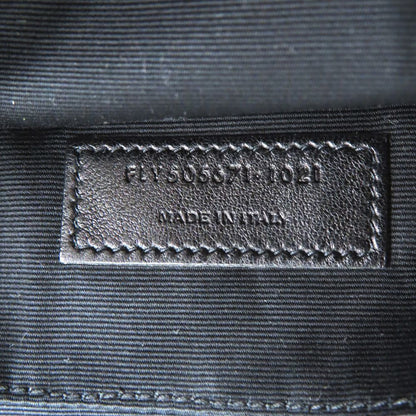 Saint Laurent Paris Leather Belt Bag Black — view 6