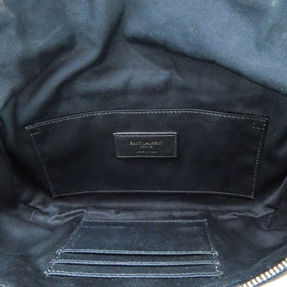 Saint Laurent Paris Leather Belt Bag Black — view 4