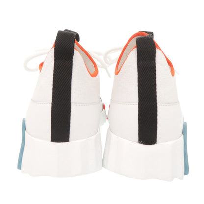 Hermes Lift 36.5 Calf Knit White Sneakers — view 4
