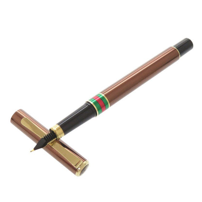 Gucci Vintage Sherry Line Brown Fountain Pen