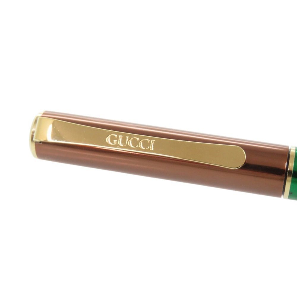 Gucci Vintage Sherry Line Brown Fountain Pen — view 4