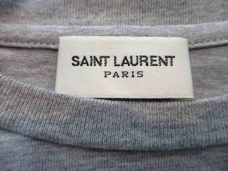 Saint Laurent Paris Short Sleeve T-Shirt — view 4