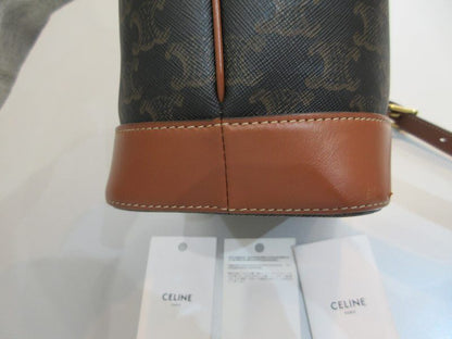 Celine Shoulder Bag Brown — view 6