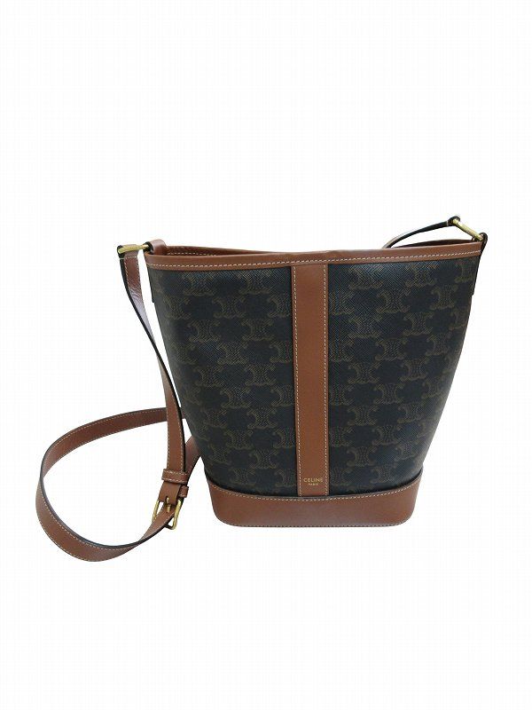 Celine Shoulder Bag Brown