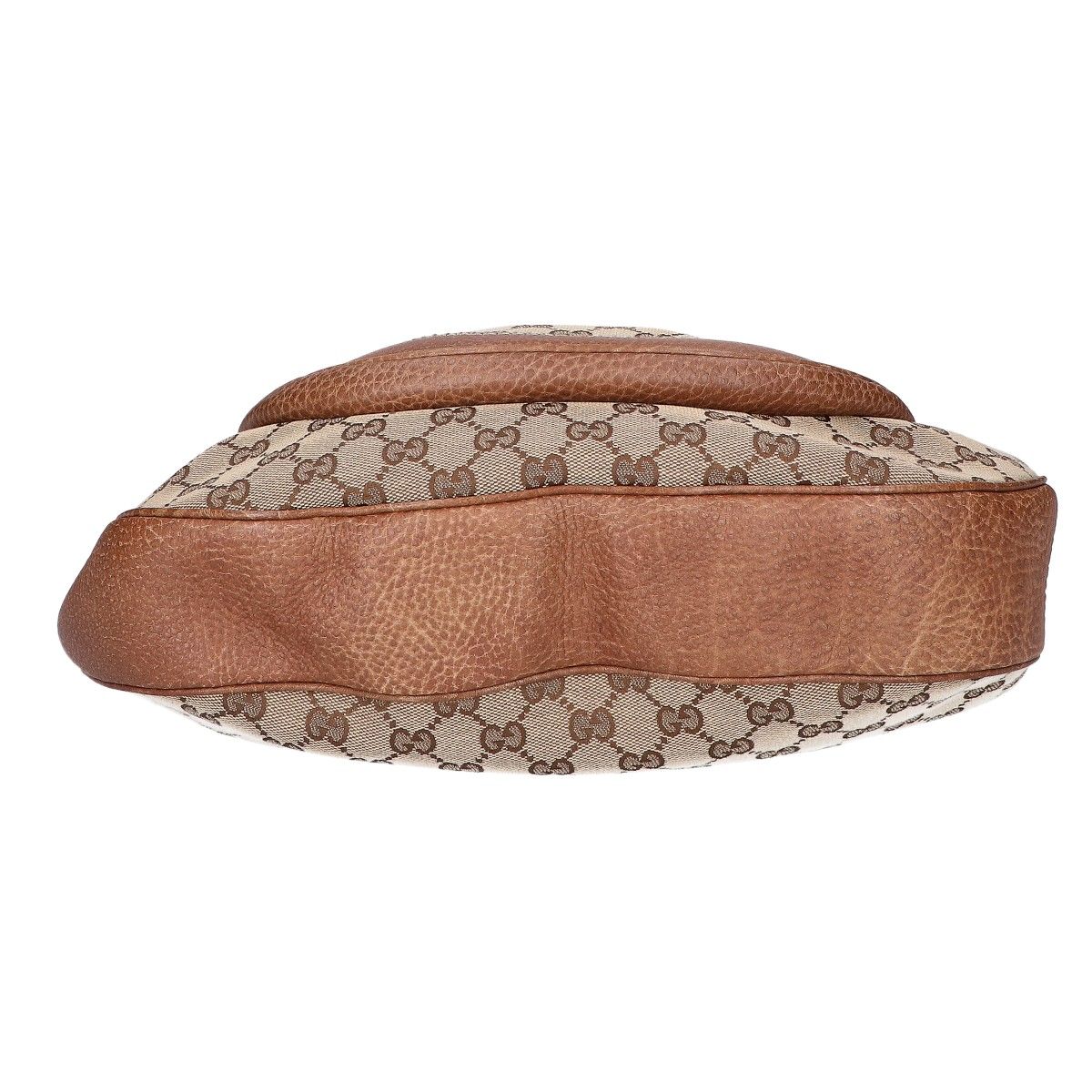 Gucci Horsebit GG Canvas Leather Hobo 2-Way Shoulder Bag — view 5