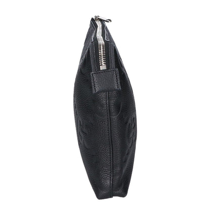 Gucci Jumbo GG Embossed Leather Shoulder Bag — view 4