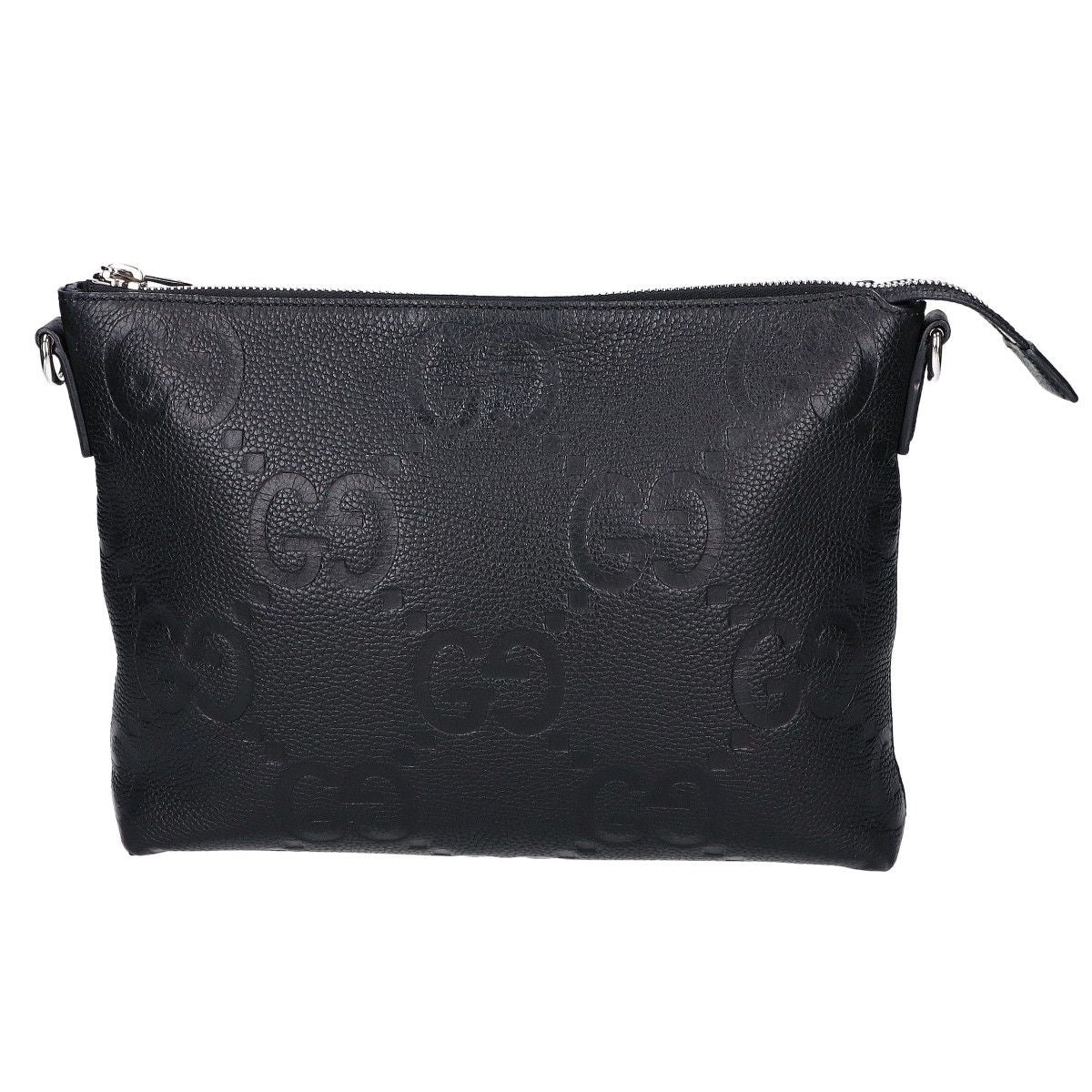 Gucci Jumbo GG Embossed Leather Shoulder Bag — view 3