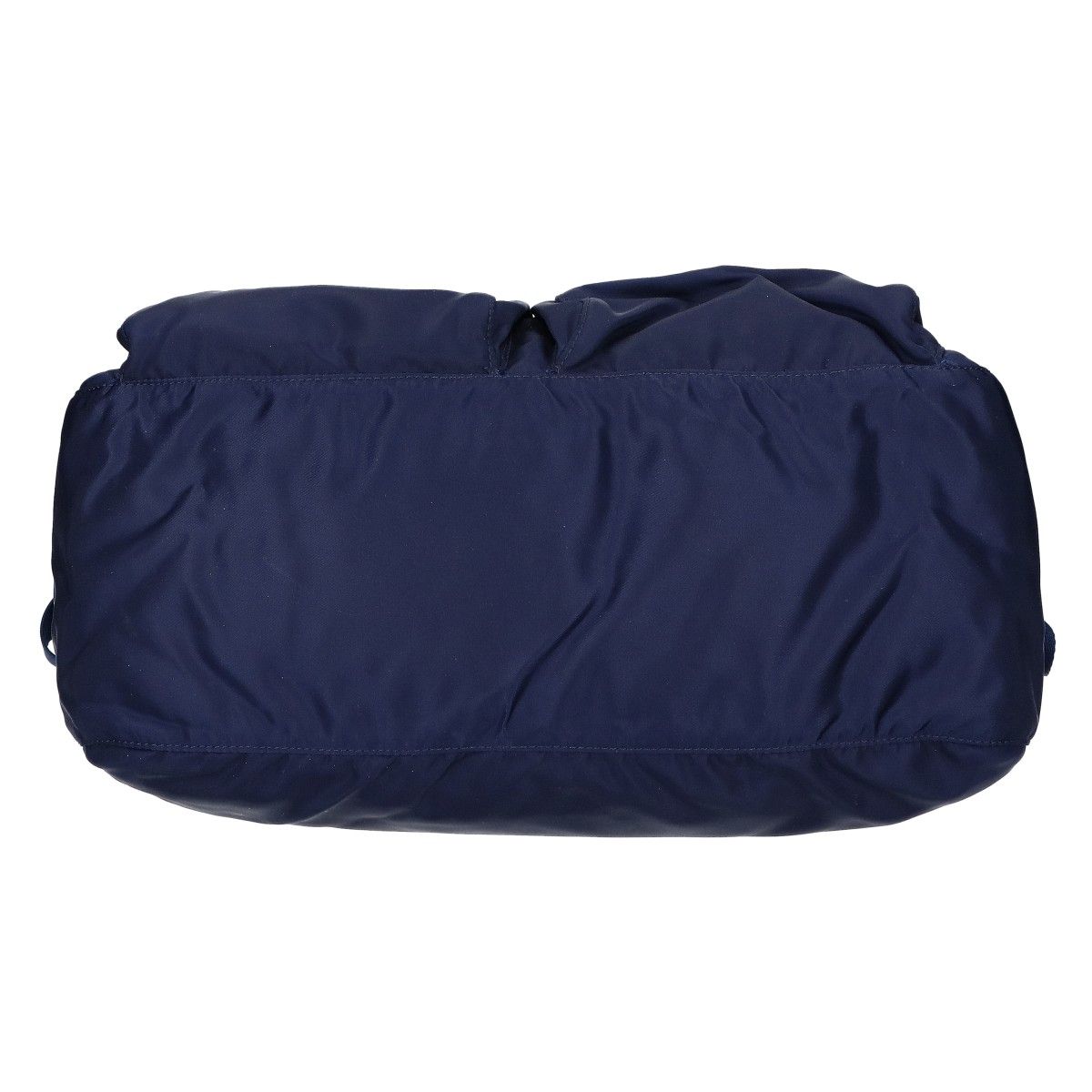 Prada Nylon Flap Shoulder Bag Navy — view 5