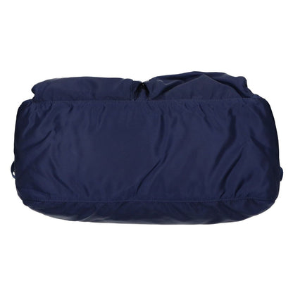 Prada Nylon Flap Shoulder Bag Navy — view 5