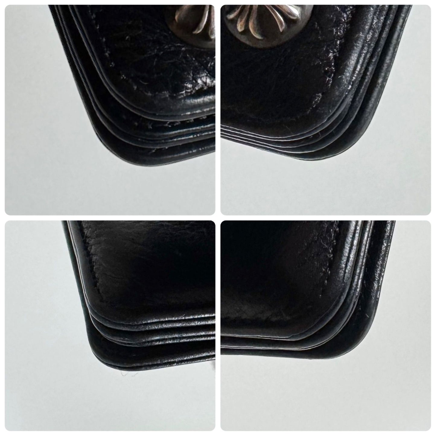 Chrome Hearts Wallet Cross Button Bifold — view 8