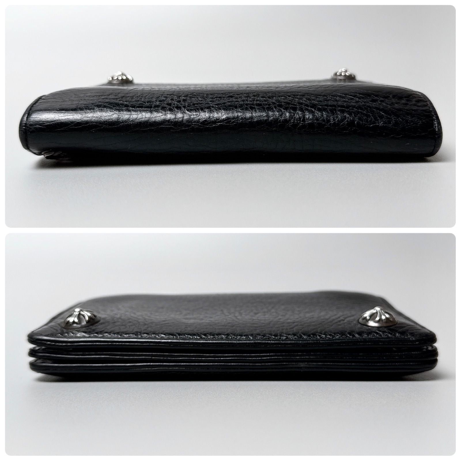 Chrome Hearts Wallet Cross Button Bifold — view 7