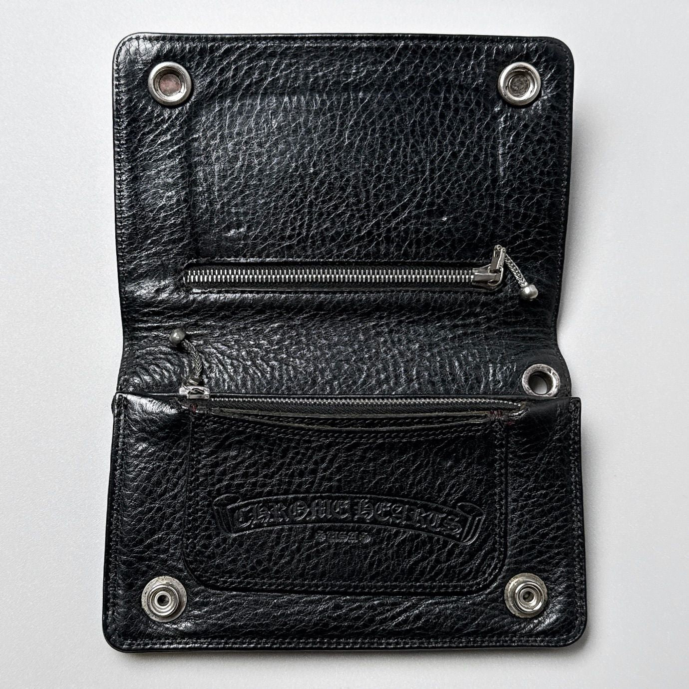 Chrome Hearts Wallet Cross Button Bifold — view 3