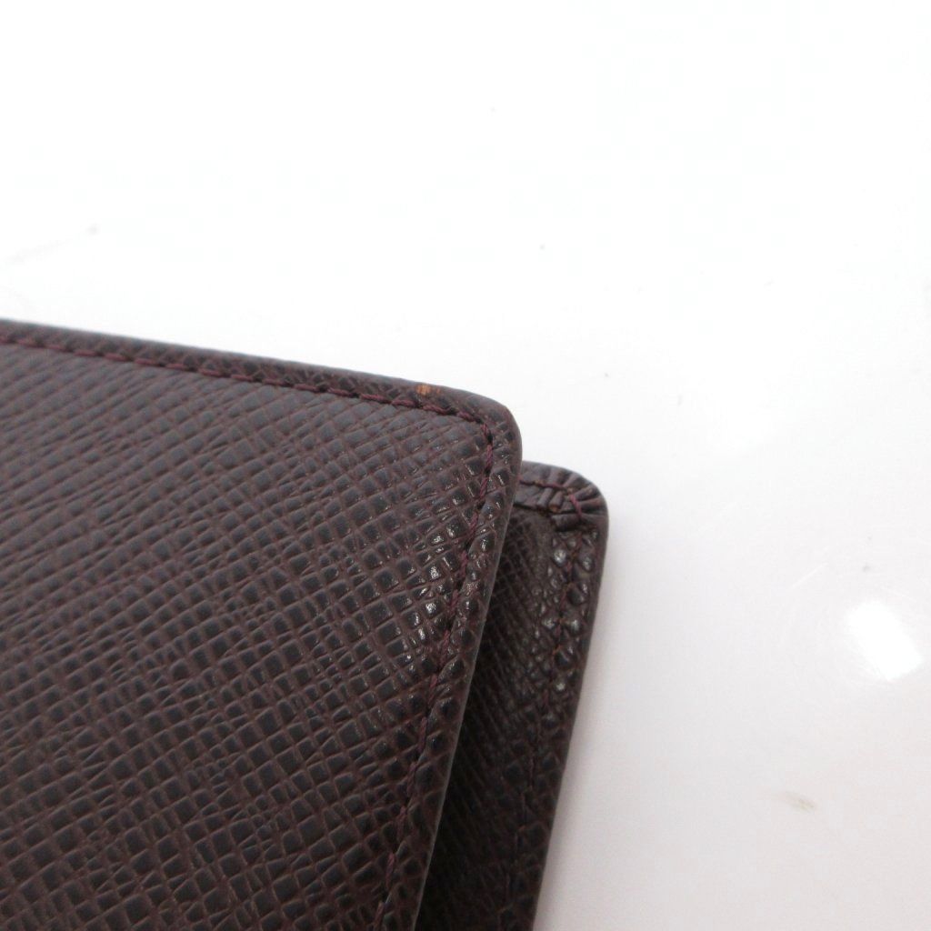 Louis Vuitton Taiga Agenda MM Notebook Cover Leather Brown — view 7