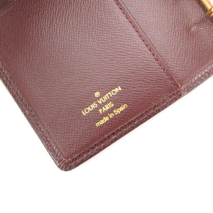 Louis Vuitton Taiga Agenda MM Notebook Cover Leather Brown — view 6