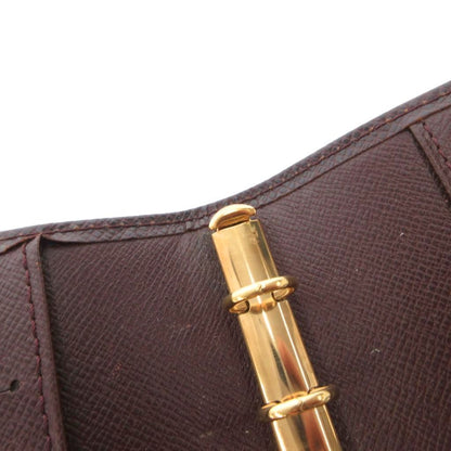 Louis Vuitton Taiga Agenda MM Notebook Cover Leather Brown — view 8