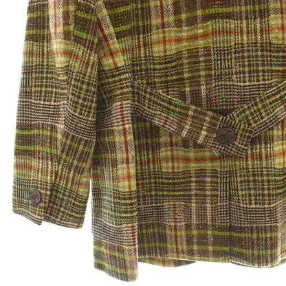 Saint Laurent Yves Tailored Jacket Nep Tweed 38 Brown Beige SY — view 5