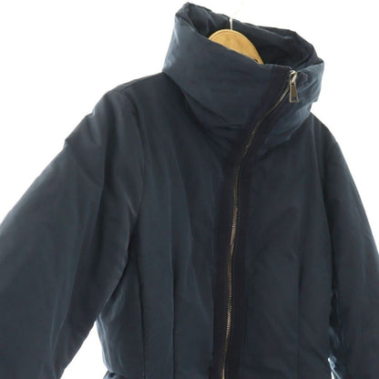Moncler Alnus Down Jacket Coat Zip Up 0 Navy — view 3