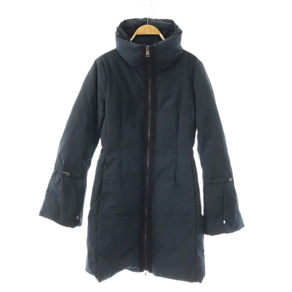 Moncler Alnus Down Jacket Coat Zip Up 0 Navy