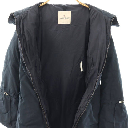 Moncler Alnus Down Jacket Coat Zip Up 0 Navy — view 4