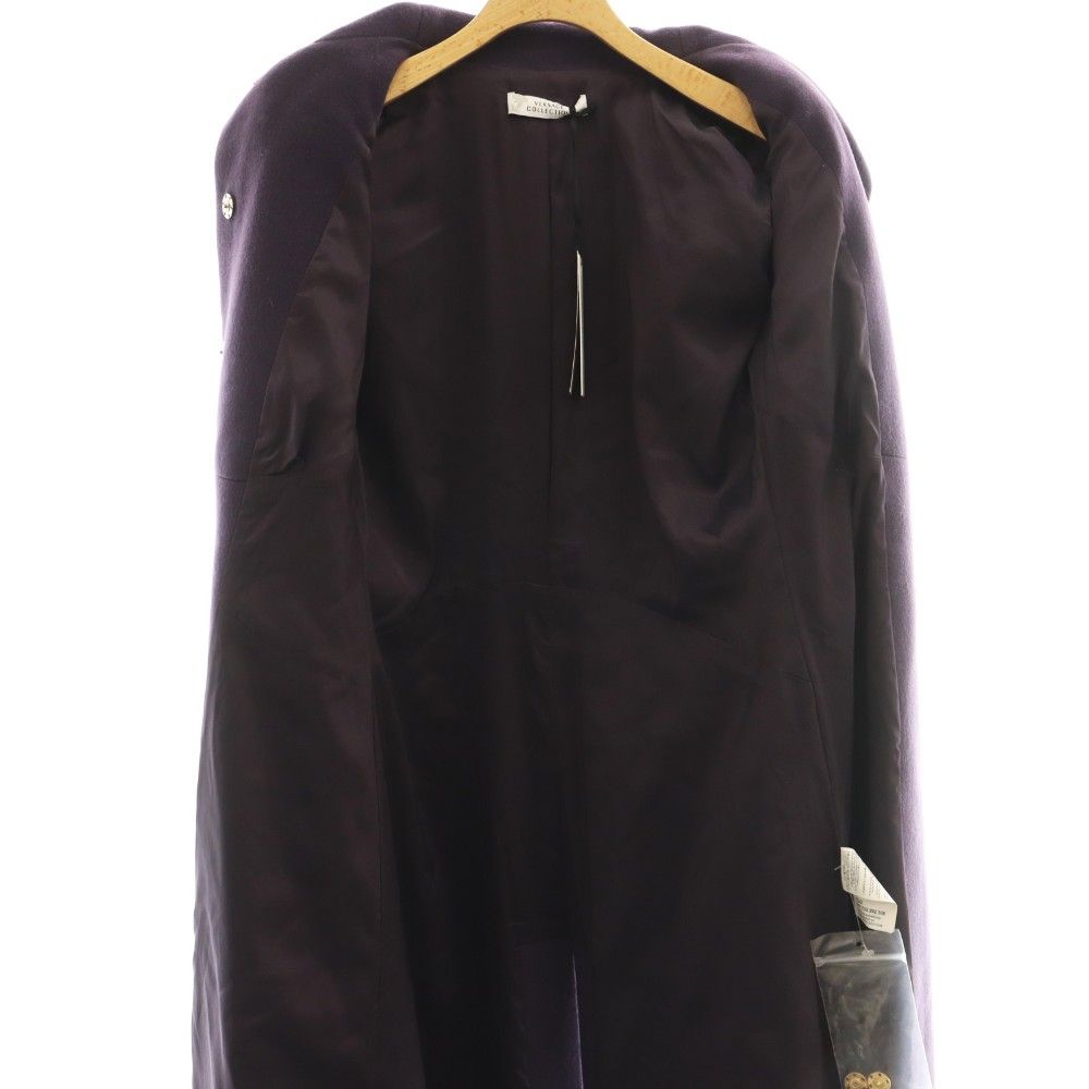 Versace Gianni Collection Coat 40 Purple SY — view 4