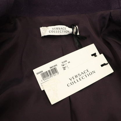 Versace Gianni Collection Coat 40 Purple SY — view 6