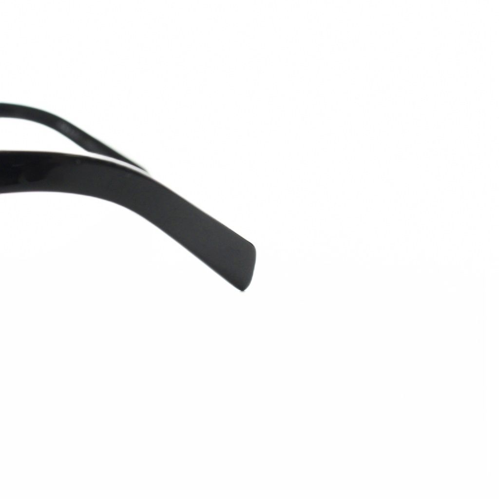 Prada Triangle Logo Plate Sunglasses Black Eyewear — view 6