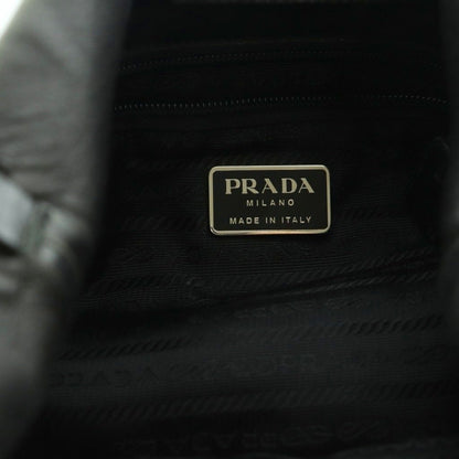 Prada Vintage Archive Plastic Shoulder Bag Leather Black — view 6