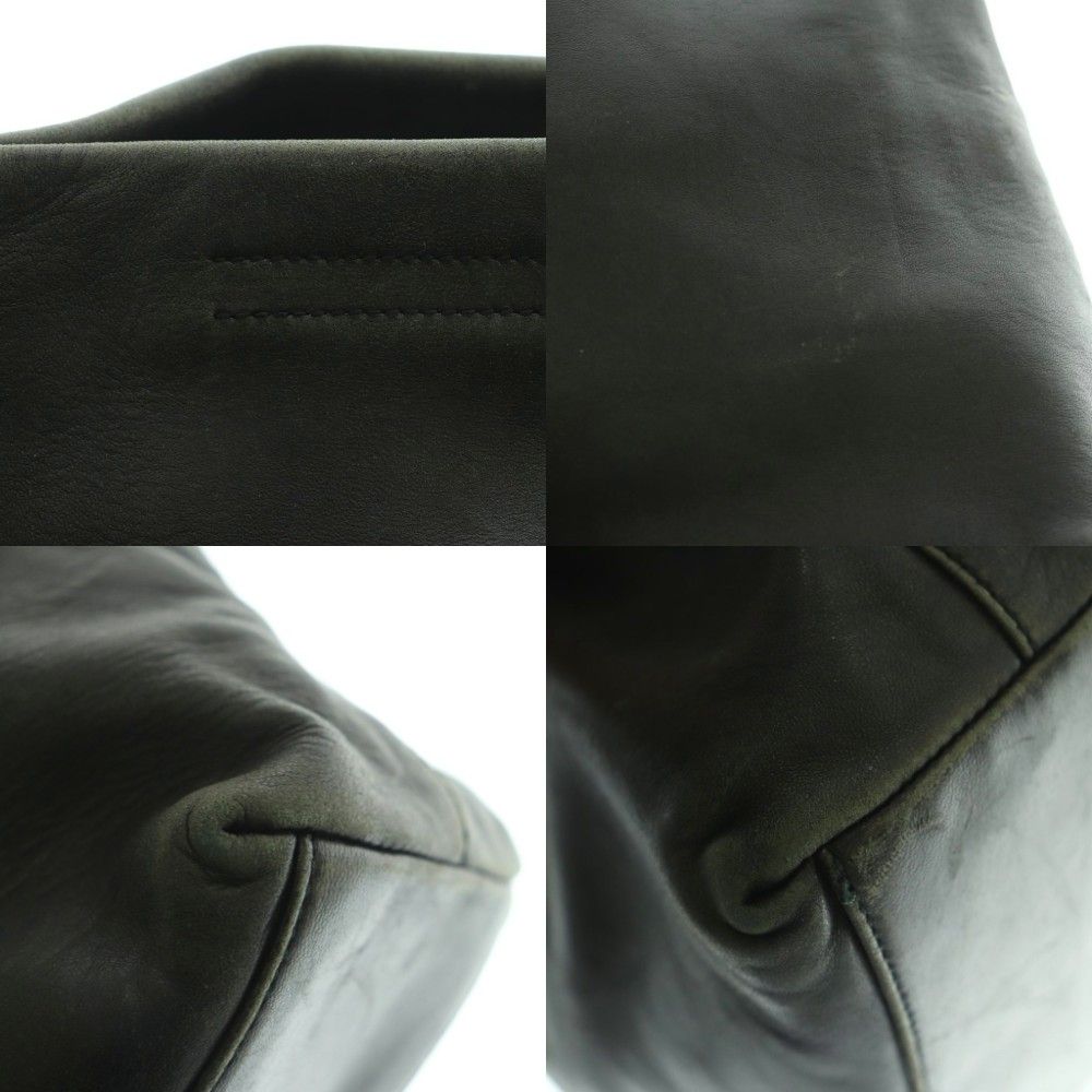 Prada Vintage Archive Plastic Shoulder Bag Leather Black — view 8