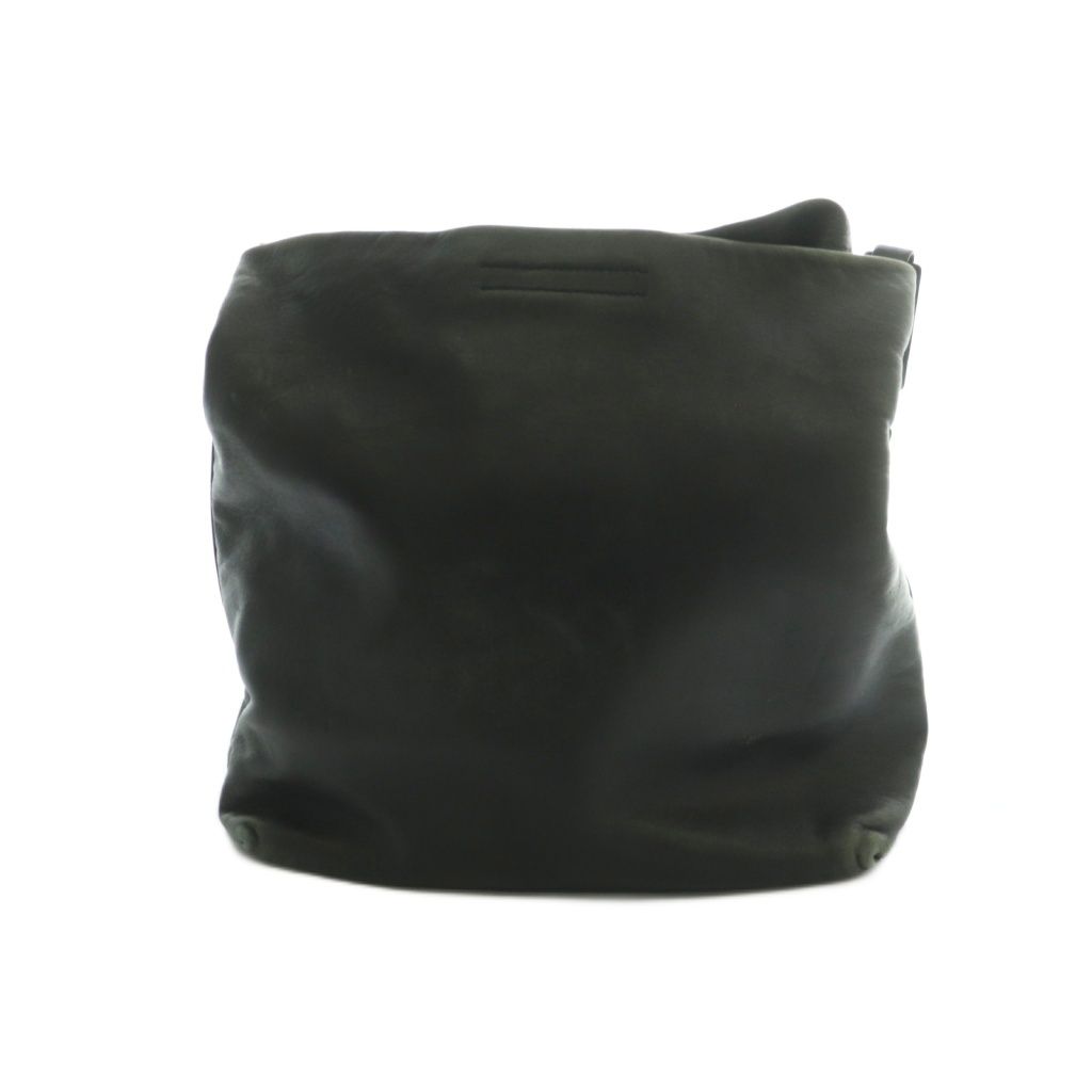 Prada Vintage Archive Plastic Shoulder Bag Leather Black — view 2