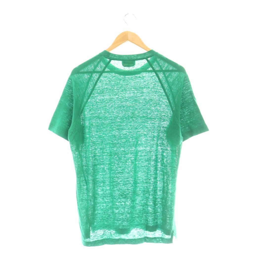 Hermes T-Shirt Raglan Short Sleeve L Green CX — view 2