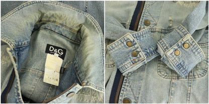 Dolce & Gabbana D&G Denim Jacket S Light Blue DF — view 8